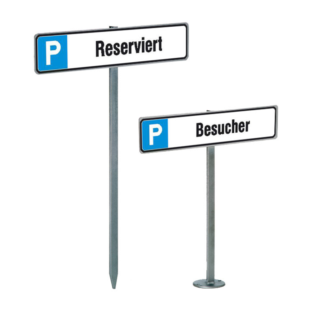 Modellbeispiele: Parkplatzbeschilderung -Bremen- (Schilder nicht im Lieferumfang enthalten)