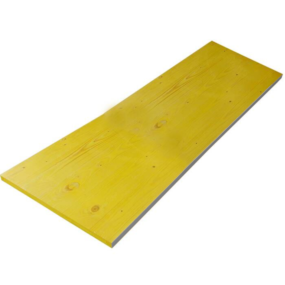 Modellbeispiel: 3-Schicht Schalungsplatte, mit Kantenschutz, Länge 1000 mm (Art. 102110)