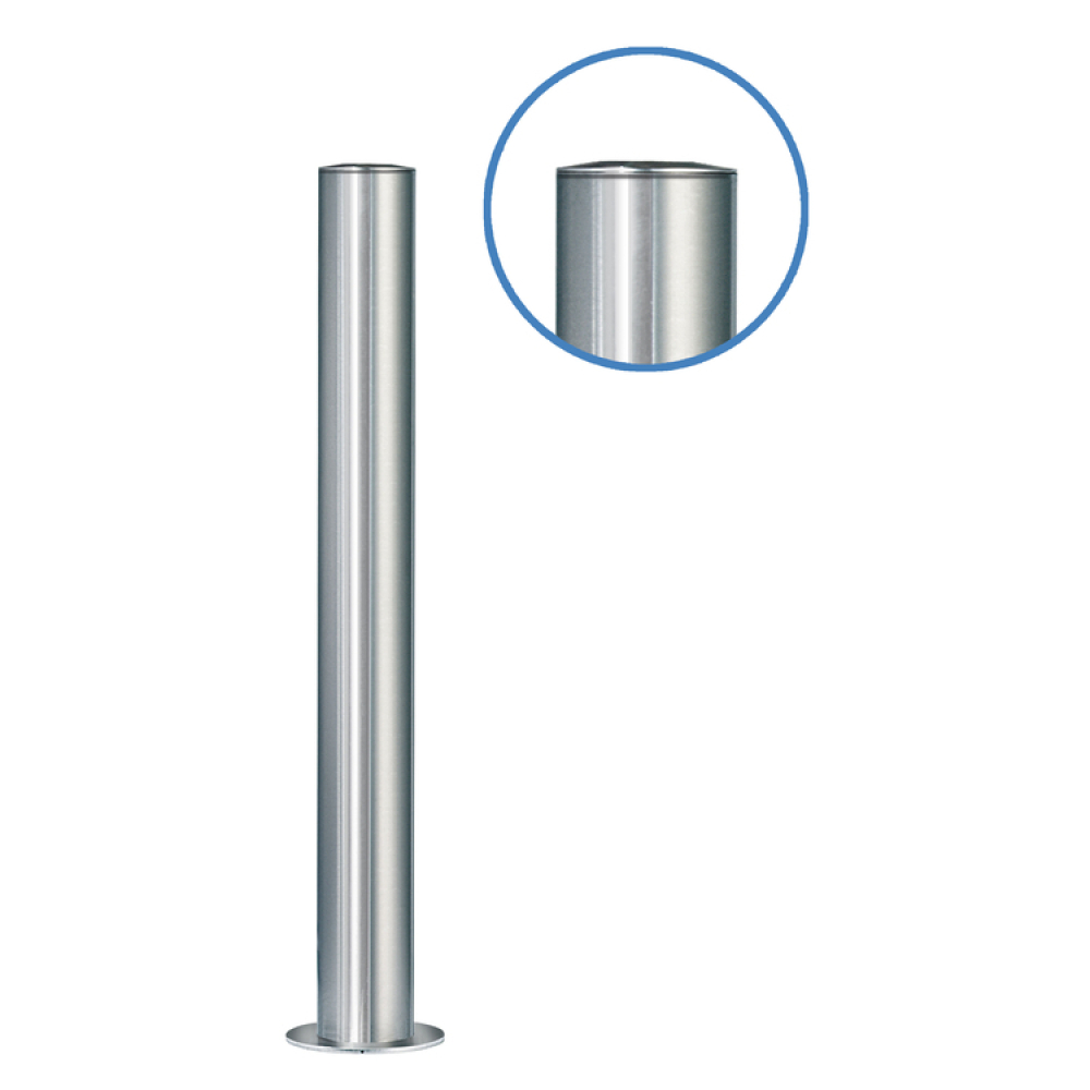 Modellbeispiel: Absperrpfosten Acero Flachkopf Ø 102 mm aus Edelstahl (Art. 13098-g)