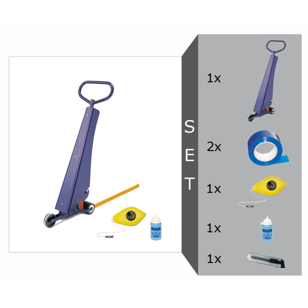 Anwendungsbeispiel: Markier-Set -PROline-tape- mit PROline-tape, orange (Art. 11571)