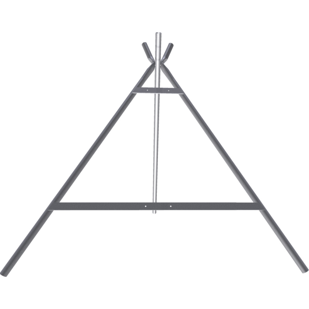 Vorwarnständer 'Wichtel' für Verkehrszeichen und Warnfahnen, Höhe ca. 1050 mm
