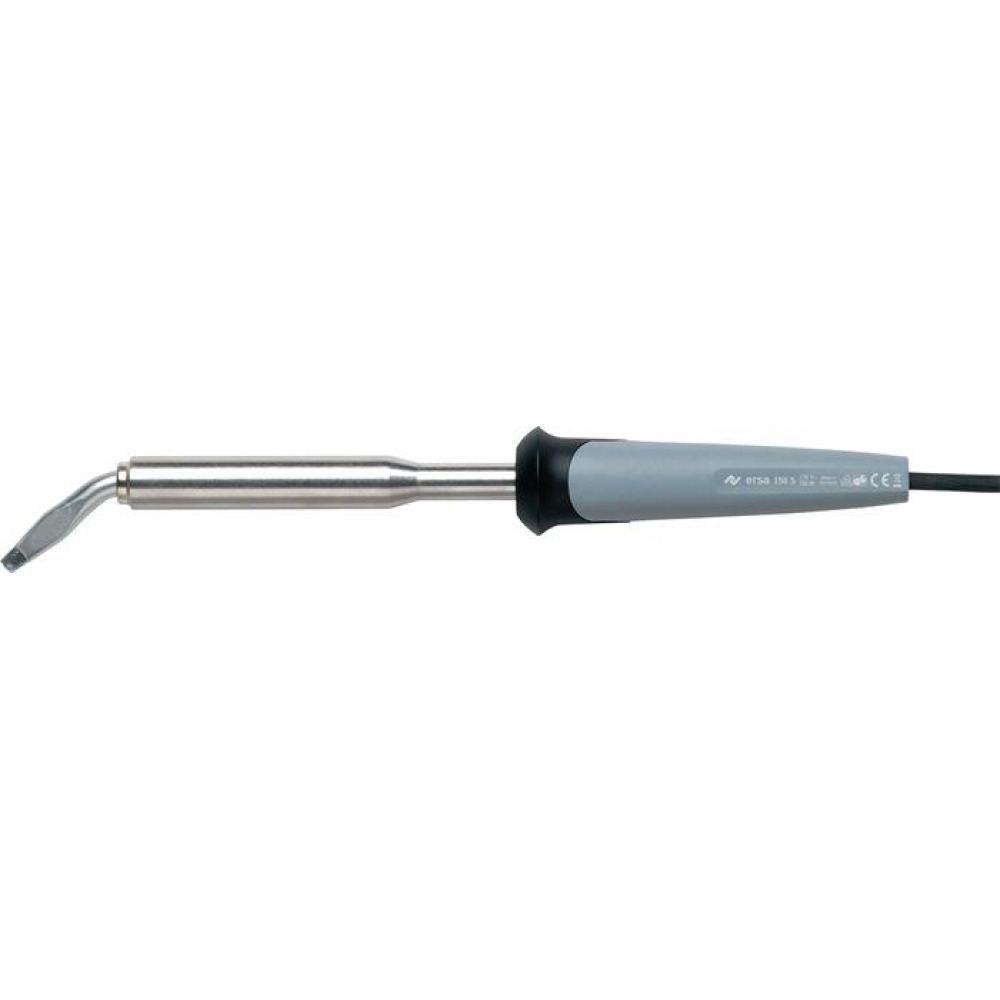 ERSA Lötkolben 80W, 410°C, abgewinkelte Dauerlötspitze, 1,5m Kabel, mit Ablageständer
