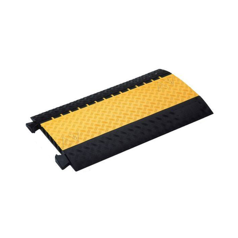 Modellbeispiel: Kabelbrücke Typ 334-180 3 Kanäle à 34 x 36 mm und 1 Kanal á 80 x 36 mm, Breite 890 mm (Art. 20419)
