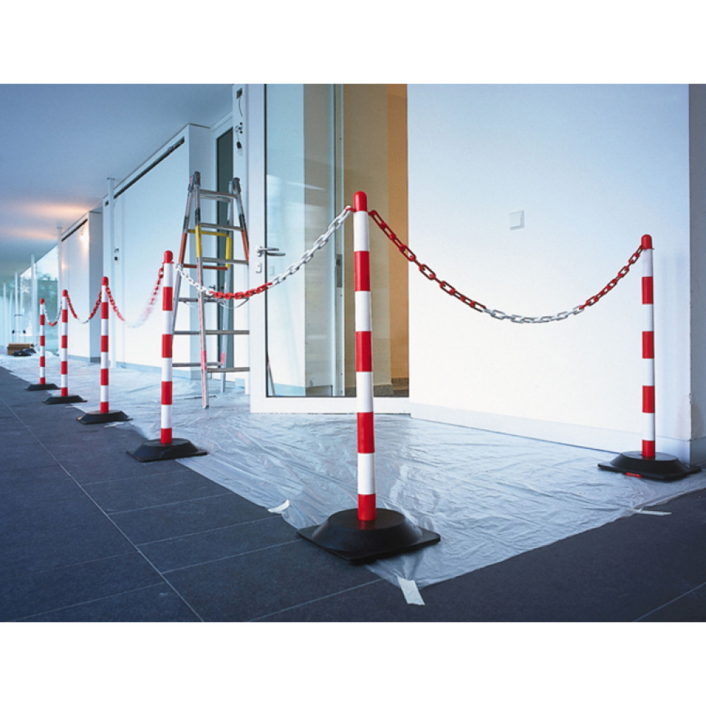 Anwendungsbeispiel: mit Hartgummi-Fuß (viereckig)