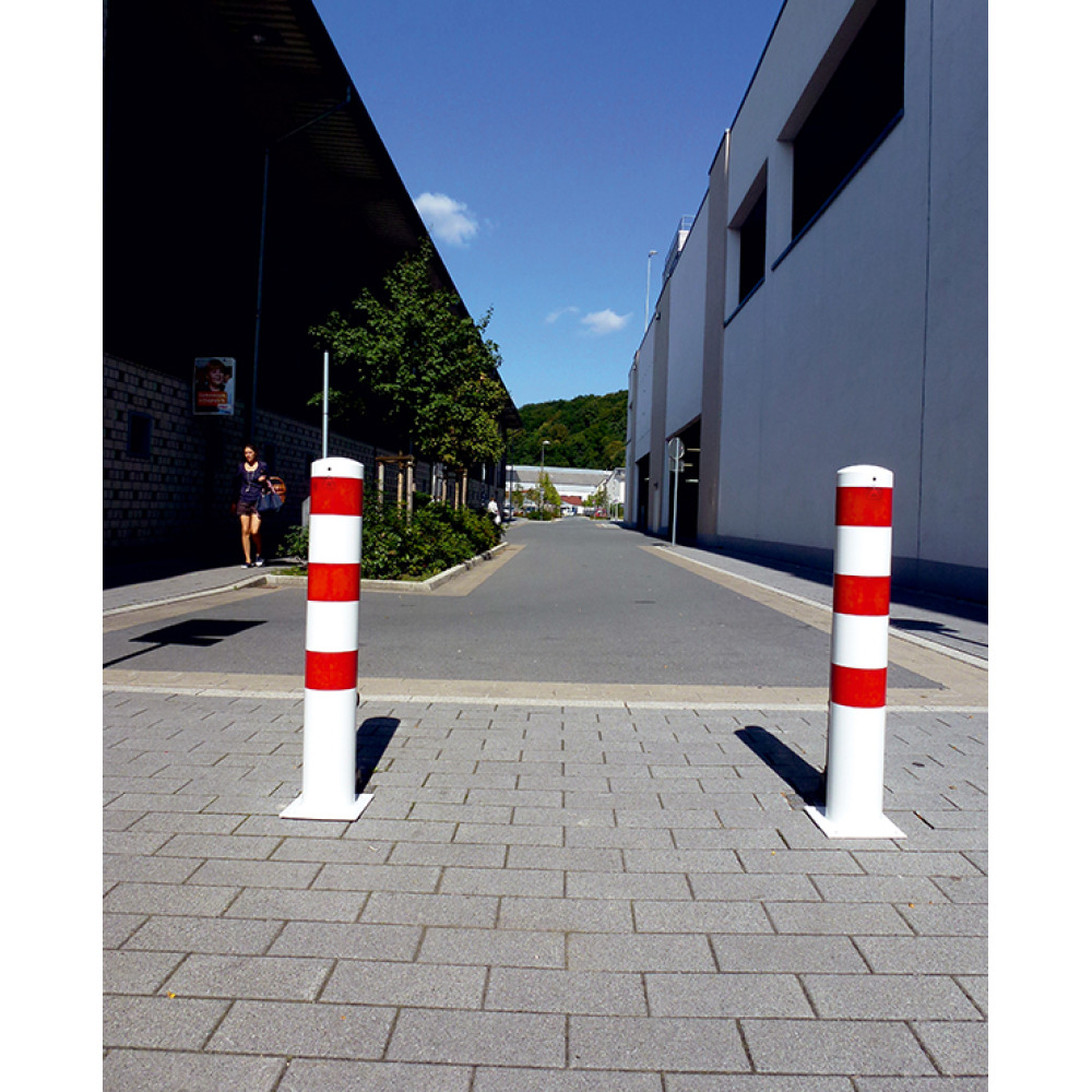 Stahlrohrpoller/Rammschutzpoller 'Bollard' Ø 152 mm