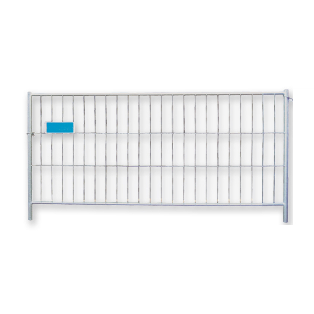 Modellbeispiel: Ausgleichselement Mobilzaun/Bauzaun -Basic Niedrig- Breite 2,20 m (Art. 3b1222)