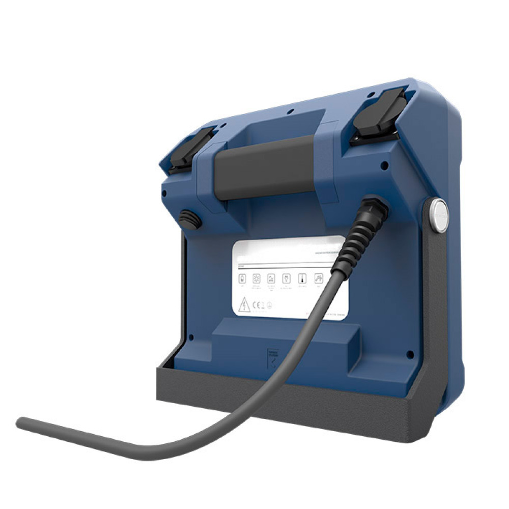 LED Baustrahler 'VEGA Lite', mit Netzbetrieb, 42 W (6000 lm), inkl. 2 SCHUKO-Steckdosen