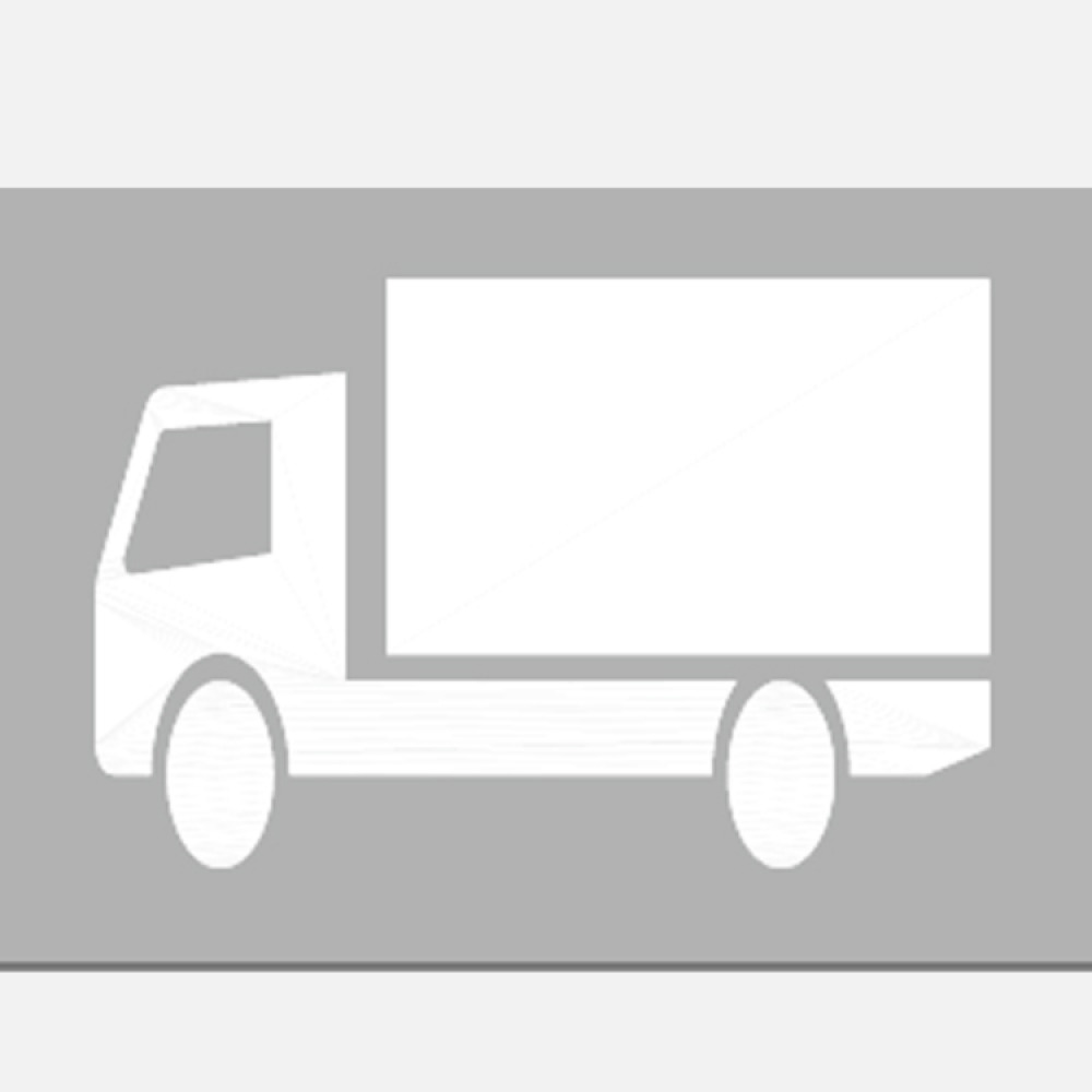 Modellbeispiel: PREMARK Straßenmarkierung aus Thermoplastik -Sonderzeichen LKW-