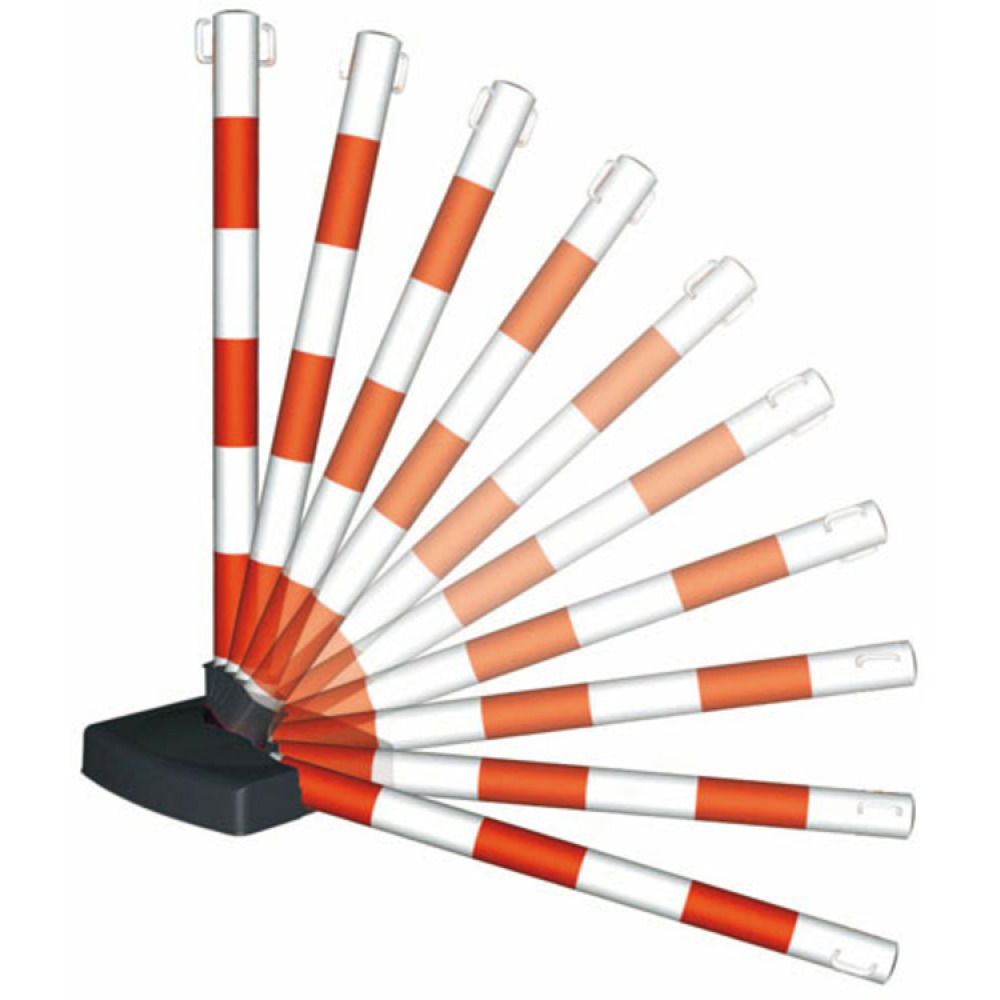 Modellbeispiel: Kettenpfosten -Guarda Flex- umklappbar (Art. 11645)