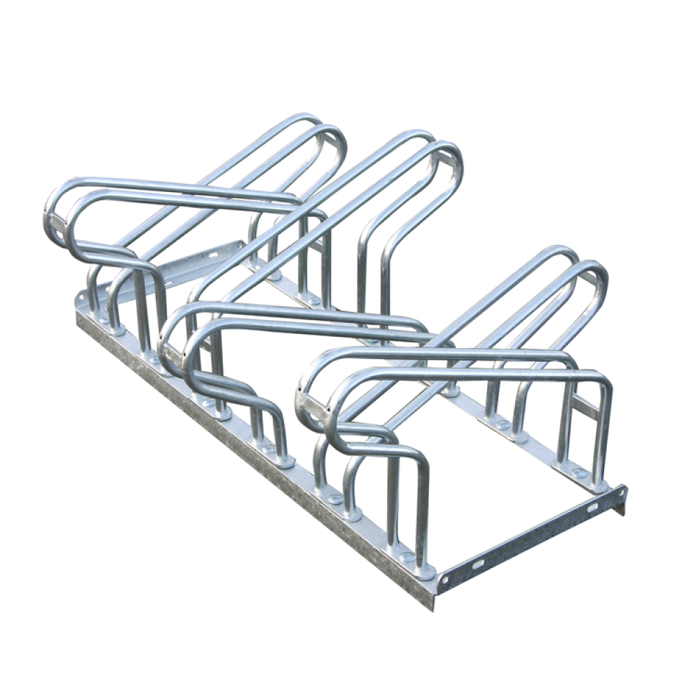Modellbeispiel: Bügelparker Typ 2000 (6er) verschraubt, zweiseitige Radeinstellung 90° (Art. 2156)