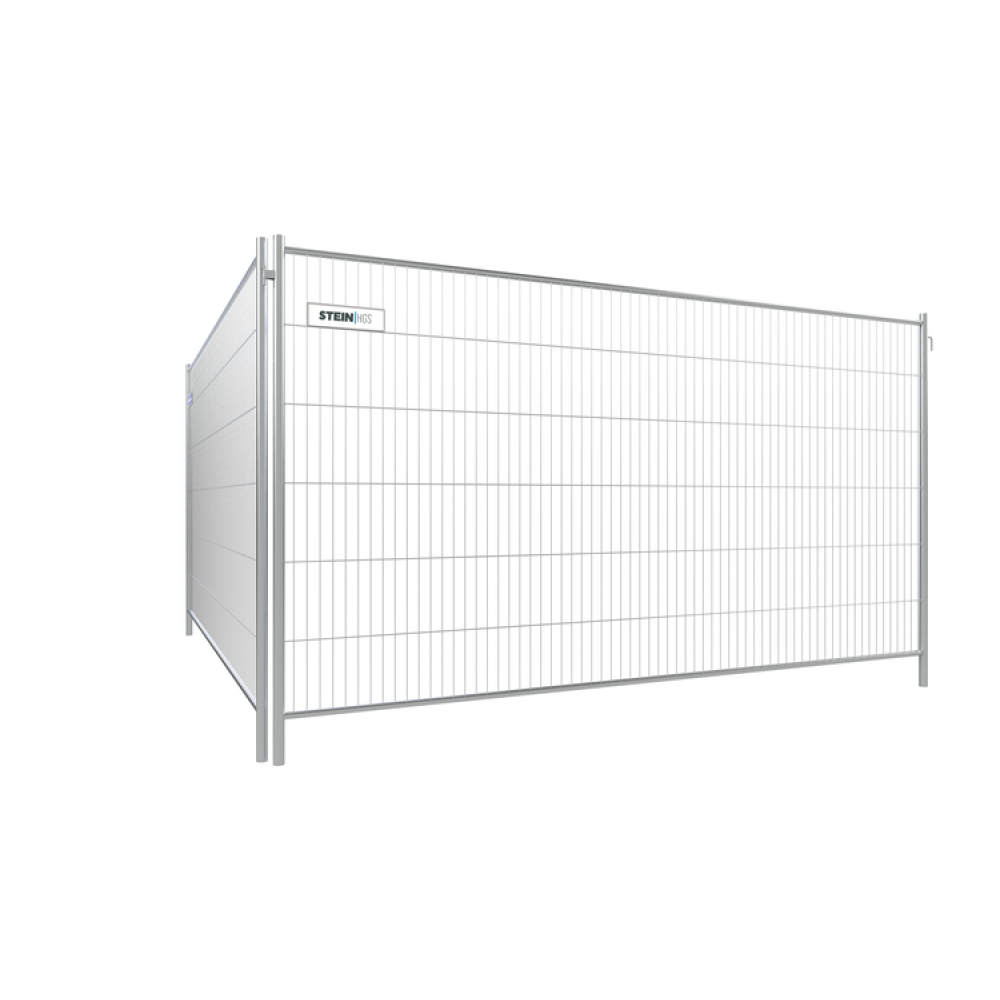 Modellbeispiel: Mobilzaun -Profi Resistant- mit Haken und Ösen (Art. 3b2036rh)