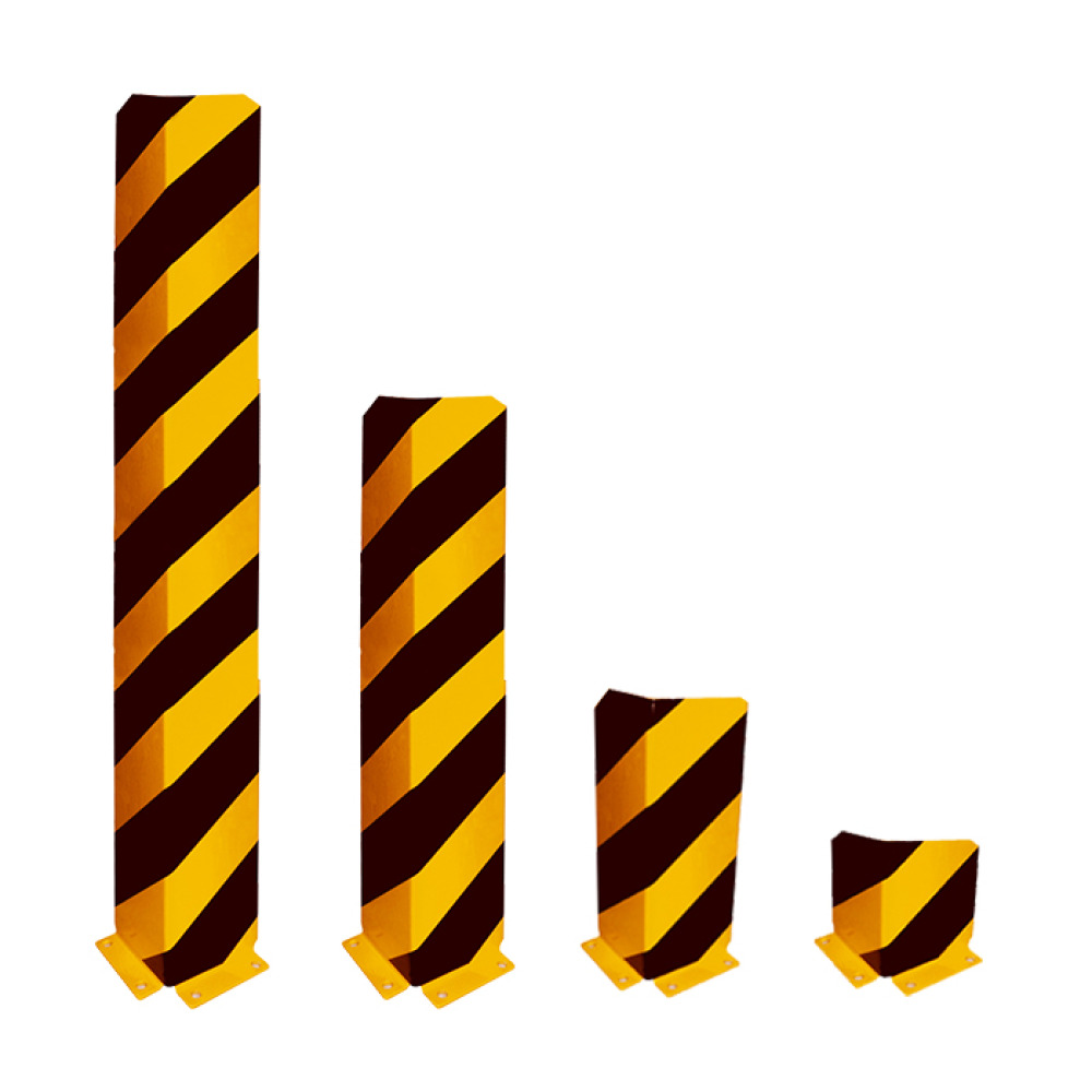 Modellbeispiele: Anfahrschutz -Solid- aus Stahl, 90°C Winkel (Art. 477.87b, 477.86b, 477.85b, 477.84b)