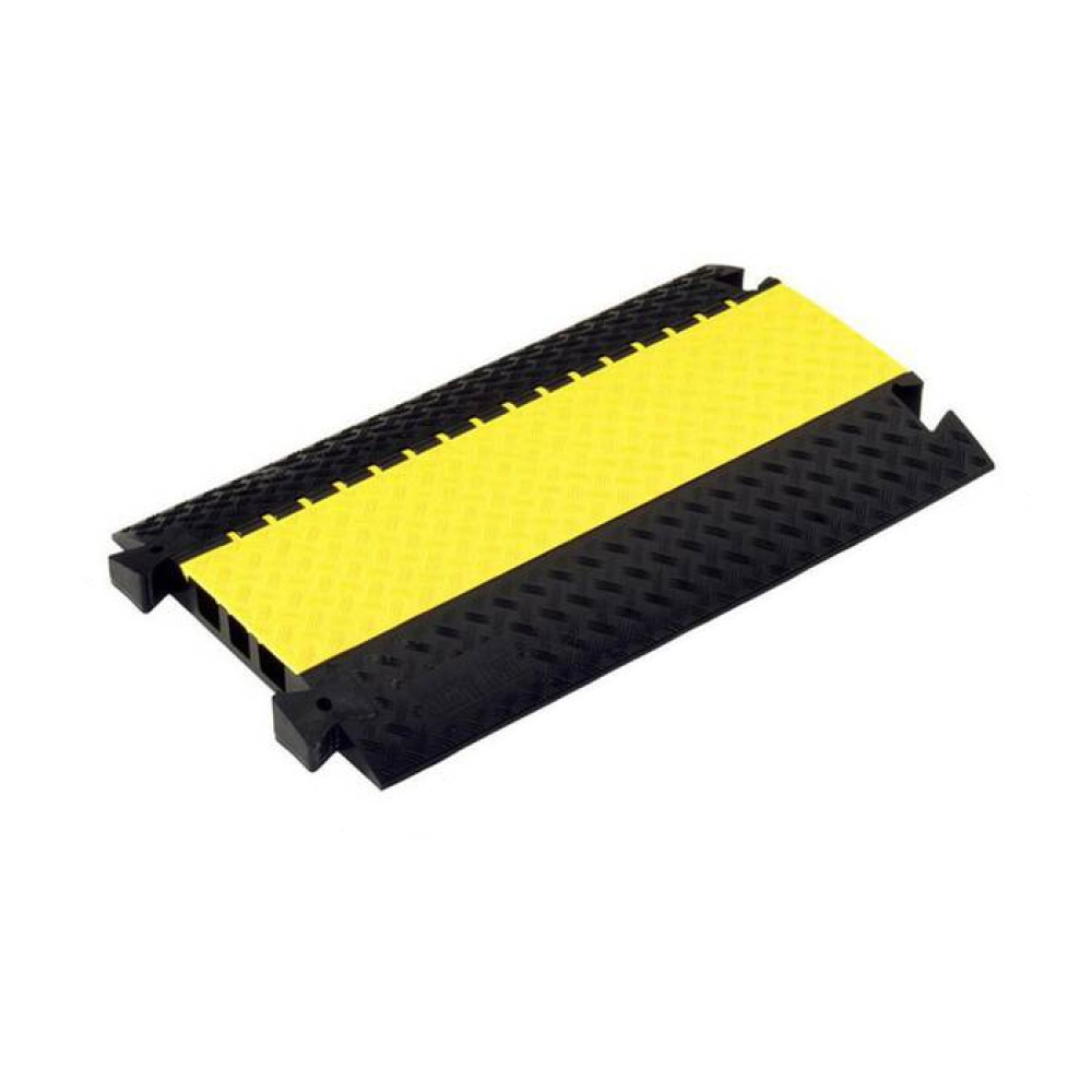 Modellbeispiel: Kabelbrücke Typ 350 3 Kanäle á ca. 50 x 50 mm, Breite 1000 mm (Art. 13829)