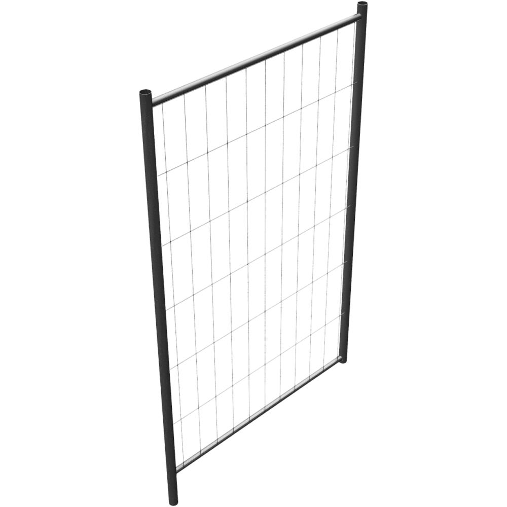 Modellbeispiel: Torelement Bauzaun -Profi-  (Art. 3b620)