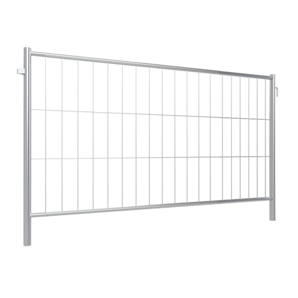 Modellbeispiel: Ausgleichselement Mobilzaun/Bauzaun -Profi Niedrig- Breite 2,20 m (Art. 3b1223)