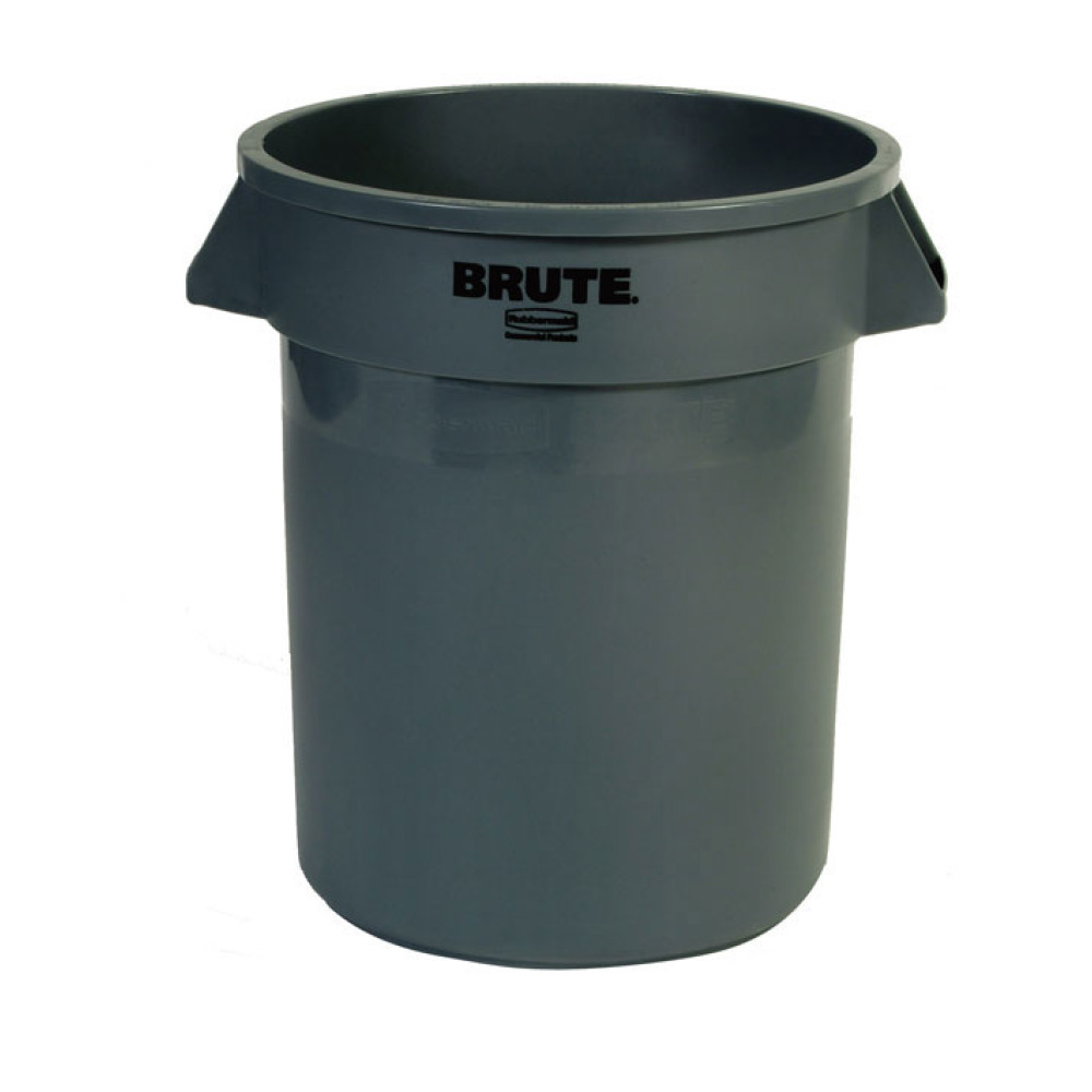 Modellbeispiel: Abfallcontainer -BRUTE- Rubbermaid, 75,7 Liter, in grau, ohne Deckel (Art. 12575)