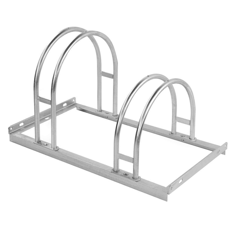 Fahrradständer LUNA, Reifen bis 64 mm, Radeinstellung ein- und zweiseitig, Stahl