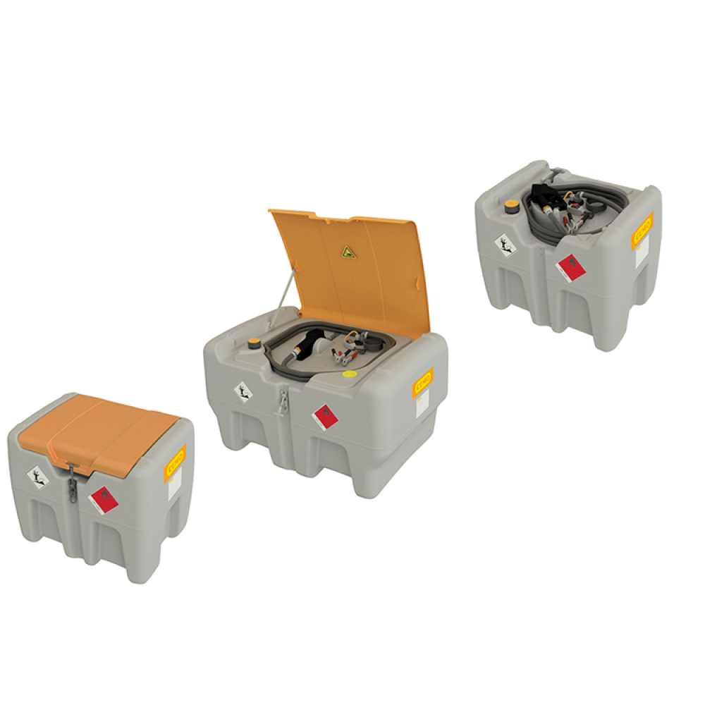 Modellbeispiel: Mobile Dieseltankanlage -CEMO DT-Mobil Easy- (Art. v. l. 36996, 37000, 36994)