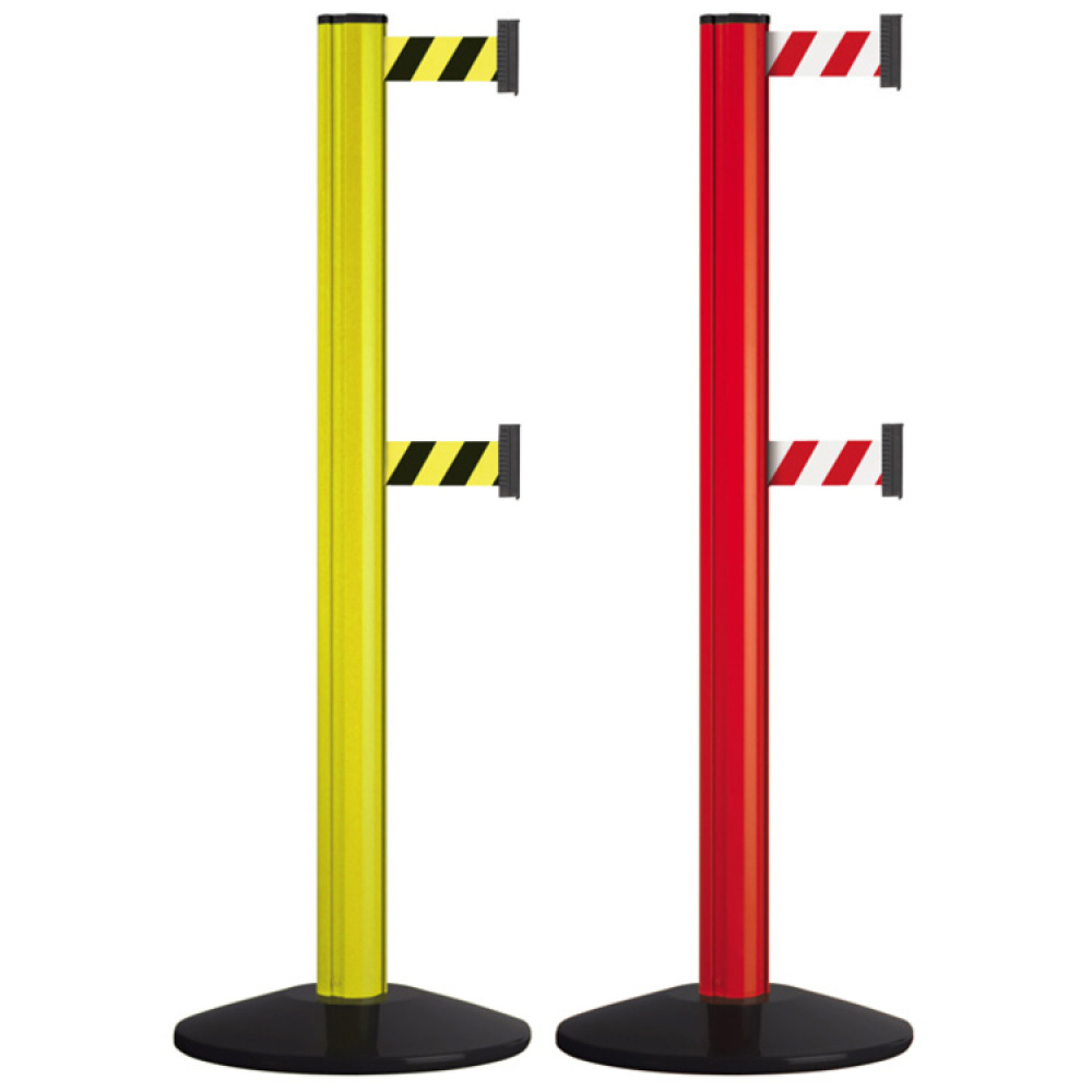 Modellbeispiel: Personenleitsystem: -Beltrac Safety Double- (v.l. Art. 11256-g1402, 11256-r1302)