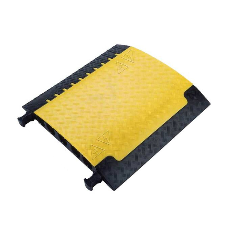 Modellbeispiel: Kabelbrücke Typ 560 5 Kanäle á ca. 60 x 60 mm, Breite 700 mm extrem belastbar (Art. 13834)